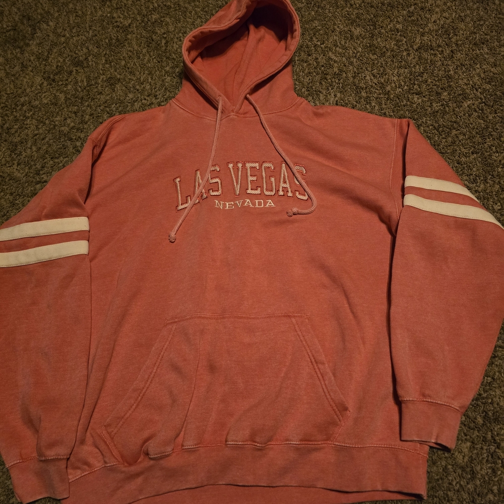 Las Vegas Nevada Red Hoodie